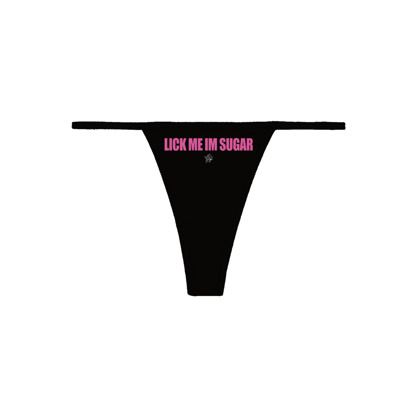 LIKE SUGAR THONG - BLACK