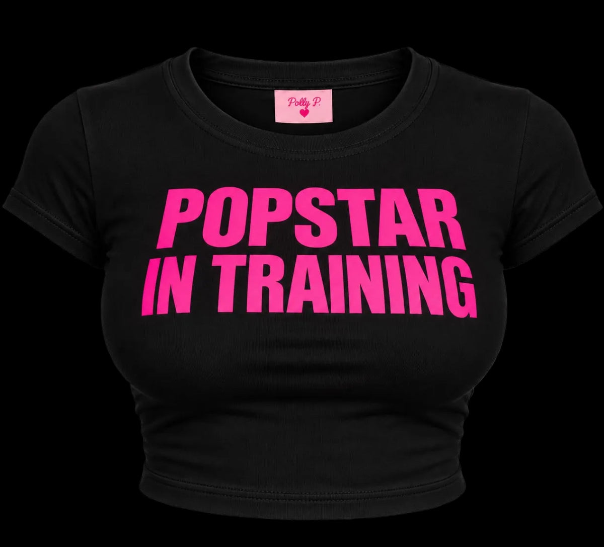 POPSTAR IN TRAINING Cropped Shirt